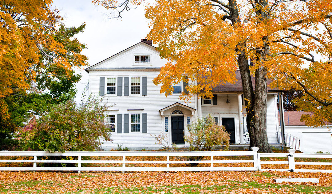 fall home maintenance checklist autumn leaves